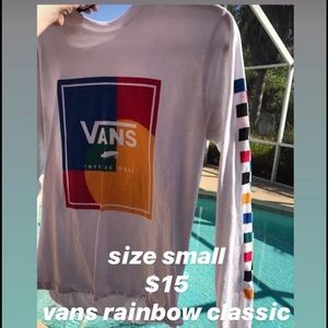 VANS CLASSIC RAINBOW LONGSLEEVE